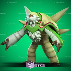 Chesnaught Pokemon Complete STL Files