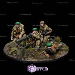 Commando Vickers Team RKX Miniatures