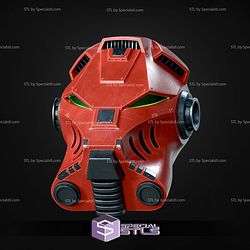 Cosplay STL Files 40k Terminator Helmet
