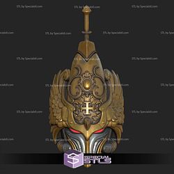 Cosplay STL Files Adeptus Custodes Helmet