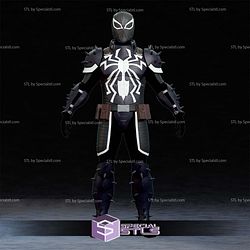 Cosplay STL Files Agent Venom Full Costume