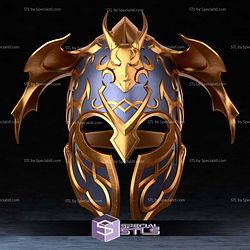Cosplay STL Files Akatosh Helmet