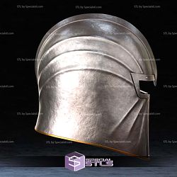 Cosplay STL Files Blackwood Steel Armor Helmet