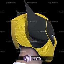 Cosplay STL Files Deadpool 3 Poolverine Helmet Movie Version
