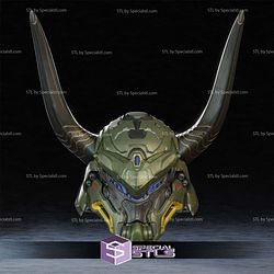 Cosplay STL Files Doom Atlas Helmet