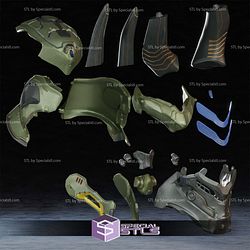 Cosplay STL Files Doom Atlas Helmet