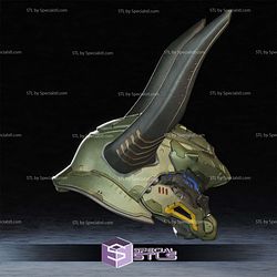 Cosplay STL Files Doom Atlas Helmet