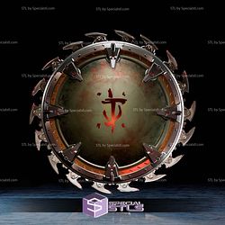 Cosplay STL Files Doom Dark Ages Shield V2