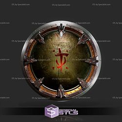 Cosplay STL Files Doom Dark Ages Shield V2