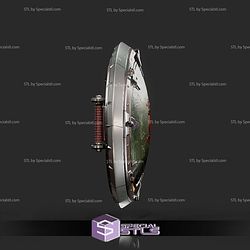 Cosplay STL Files Doom Dark Ages Shield V2