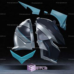 Cosplay STL Files E Soul Helmet