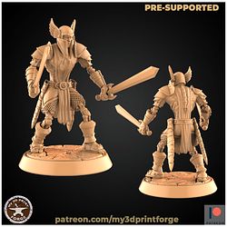 November 2021 My 3D Print Forge Miniatures