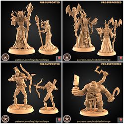 November 2021 My 3D Print Forge Miniatures