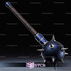 Cosplay STL Files Hawkgirl Mace