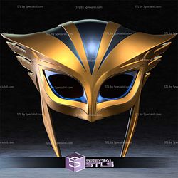 Cosplay STL Files Hawkgirl Mask