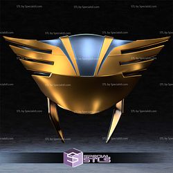 Cosplay STL Files Hawkgirl Mask