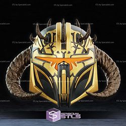 Cosplay STL Files High Shadow Warden Helmet