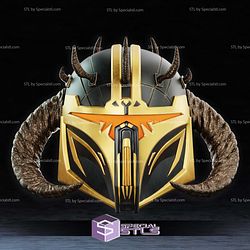 Cosplay STL Files High Shadow Warden Helmet