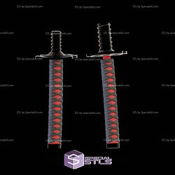 Cosplay STL Files Ichigo Pool Noodle Sword
