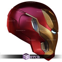 Cosplay STL Files Iron Man Mk 50 helmet