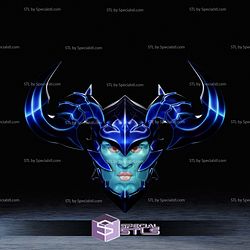 Cosplay STL Files Iron Shadow Video Game Helmet