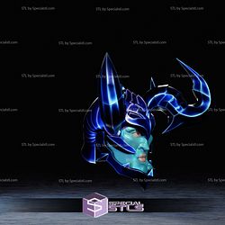 Cosplay STL Files Iron Shadow Video Game Helmet