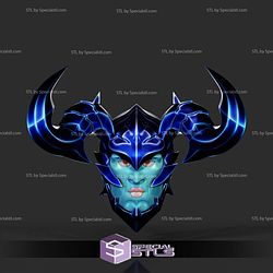 Cosplay STL Files Iron Shadow Video Game Helmet