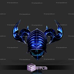 Cosplay STL Files Iron Shadow Video Game Helmet