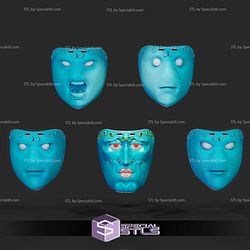 Cosplay STL Files Iron Shadow Video Game Helmet