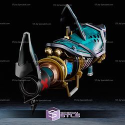 Cosplay STL Files Jinx Bazooka