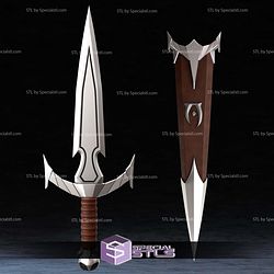 Cosplay STL Files Mehrunes Dagger Skyrim