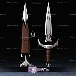 Cosplay STL Files Mehrunes Dagger Skyrim