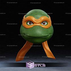Cosplay STL Files Michelangelo Helmet