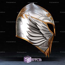 Cosplay STL Files Mithril Helmet