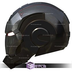 Cosplay STL Files Motorized War Machine MK01