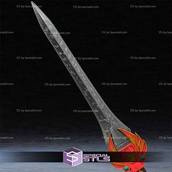 Cosplay STL Files Red Ranger Sword