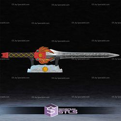 Cosplay STL Files Red Ranger Sword