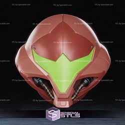 Cosplay STL Files Samus Dread Helmet