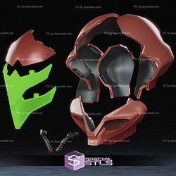 Cosplay STL Files Samus Dread Helmet