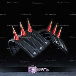 Cosplay STL Files Spider Punk Shoulder Pads