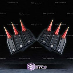 Cosplay STL Files Spider Punk Shoulder Pads