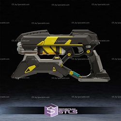 Cosplay STL Files Star Lord Marvel Rivals Gun