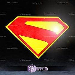 Cosplay STL Files Superman Logo
