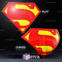 Cosplay STL Files Superman Logo
