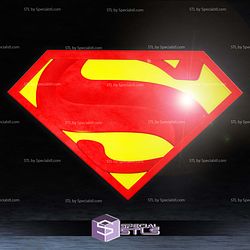 Cosplay STL Files Superman Logo