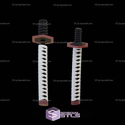 Cosplay STL Files Tomioka Pool Noodle Sword