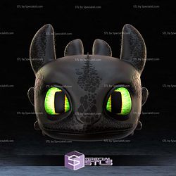 Cosplay STL Files Toothless Mask
