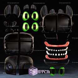 Cosplay STL Files Toothless Mask