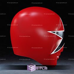 Cosplay STL Files Zeo Ranger Red Helmet
