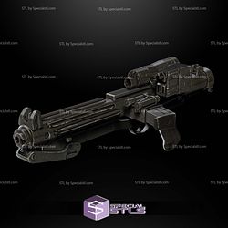 Custom 1 12 Figure ANH E-11 Blaster STL Files